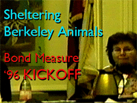 Animal Shelter Bond presentation in Berkeley