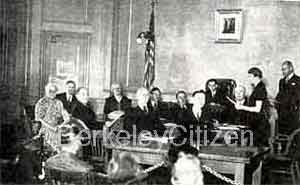 City Council chamber 1939