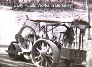 Berkeley Public Works  road equipment