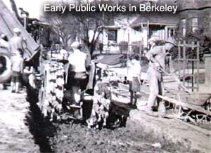 Berkeley Public Works road crew