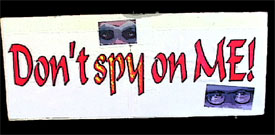 don't spy on me