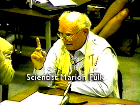 Marian Fulk, Tritium Debate aat Berkeley City Council 1996