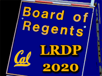 UC Berkeley Long-range Development Plan 2020 