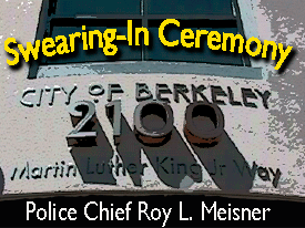 Swearing-in of Chief Roy Meisner