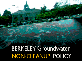 Berkley environmental clean up polcy discussion