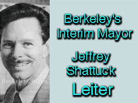 Interim Mayor Jeffrey Shattuck Lelter