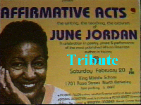 Angela Davis tribute to June Jordan