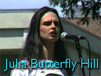 Julia Butterfly Hill in Berkeley