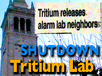 LBNL tritium facility shutdown