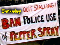 Berkeley Ban Pepper Spray