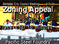 Pacific Steel Castings in Berkeley Zoning appeal