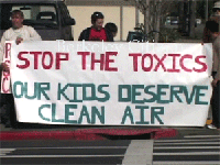 Berkeley march for clean Air