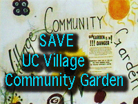 save the UC community garden