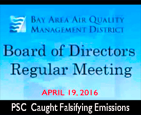 PSC  Caught Falsifying Emissions