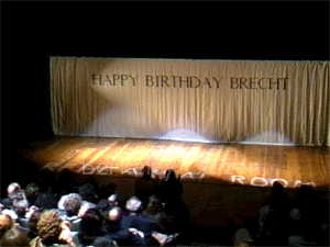 happy birthday Brecht