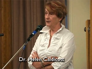  Dr. Helen Caldicott speaking in Berkeley