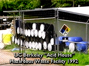 UC Berkeley Replacement Waste Facility Berkeley City Council Video Presentation Campus Chemical Waste