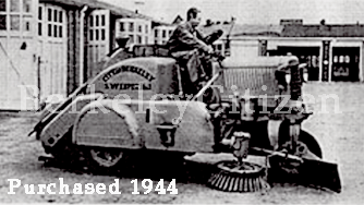 Berkley first mechanical sweeper 1944