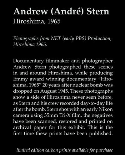 Dr. Andre’ Stern, documentary Filmmaker and Photographer