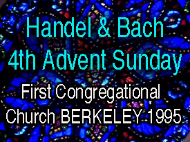 Handel and Bach FCCB 1995