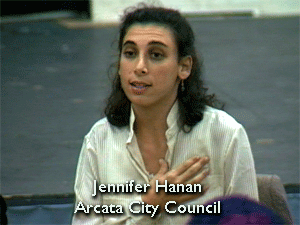 Jennifer Hanan, Arcata City Council