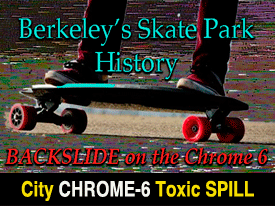 Berkeley Skatepark Chrome-6 spill