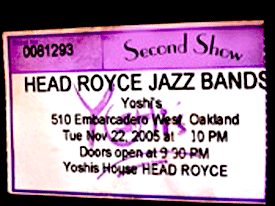 head royce jazz band
