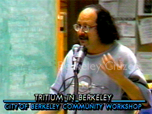 Elliot Cohen, LBNL  Berkeley Community Radiation forum 