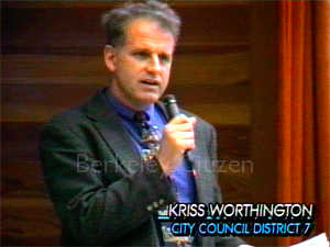 City council Kriss Worthington, LBNL  Berkeley Community Radiation forum 