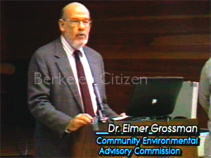 Elmer Grossman, LBNL  Berkeley Community Radiation forum 
