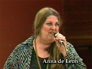 Anna de Leon at Don Jelinek Roast & Honor