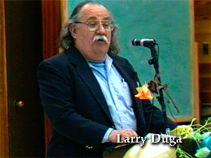 Larry Duga at Don Jelinek Roast & Honor