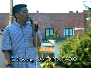Save KPFA Radio - C. S. Soong