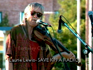 Save KPFA RADIO - Laurie Lewis 