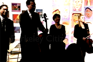 Sunset string Quartet at Live Oak Concert