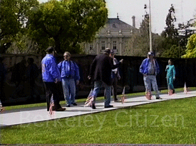 Vietnam Memorial in Berkeley 1997