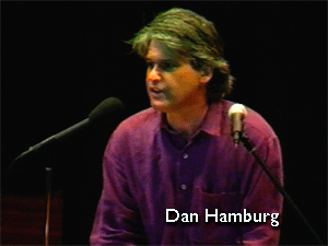 former US Congressman Dan Hamburg