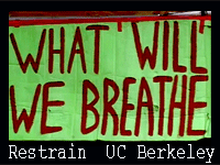 restrain UC Berkeley Memorial Oak Grove