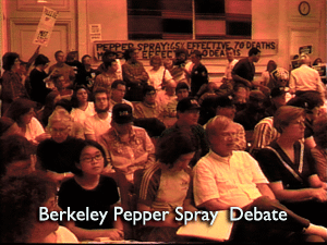 Berkeley Pepper Spray Debate 97