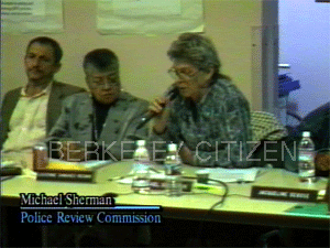 Berkeley Police Review Commission 2002