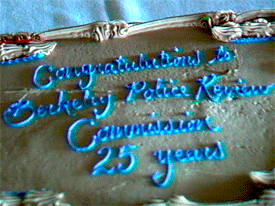 25th Anniversary of the Berkeley Police Review Commission