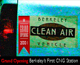 CNG station grand opening in Berkeley