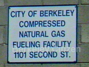 cng station Berkeley on Second Street