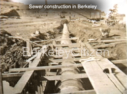Berkeley sewer history