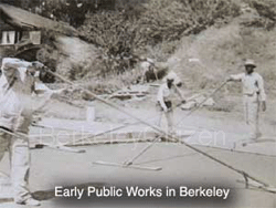 Berkeley Public Works street repair