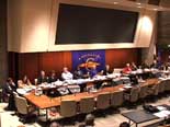 Board of Regents in session