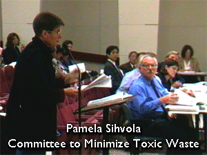 Pamela Sihvola,  sf regional water board hearing on Groundwater brownfield amendments