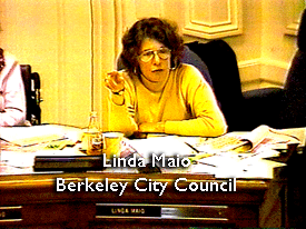 Linda Maio, Tritium Debate aat Berkeley City Council 1996