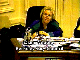 Diane Wooley, Tritium Debate aat Berkeley City Council 1996